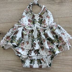 Kate Quinn one piece ruffle fairy core baby dress